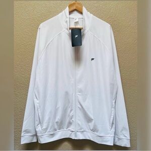 Fabletics White Color Track Jacket Men’s Size 2XL